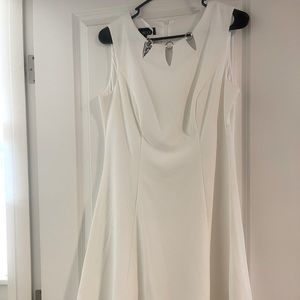 White short summer dress